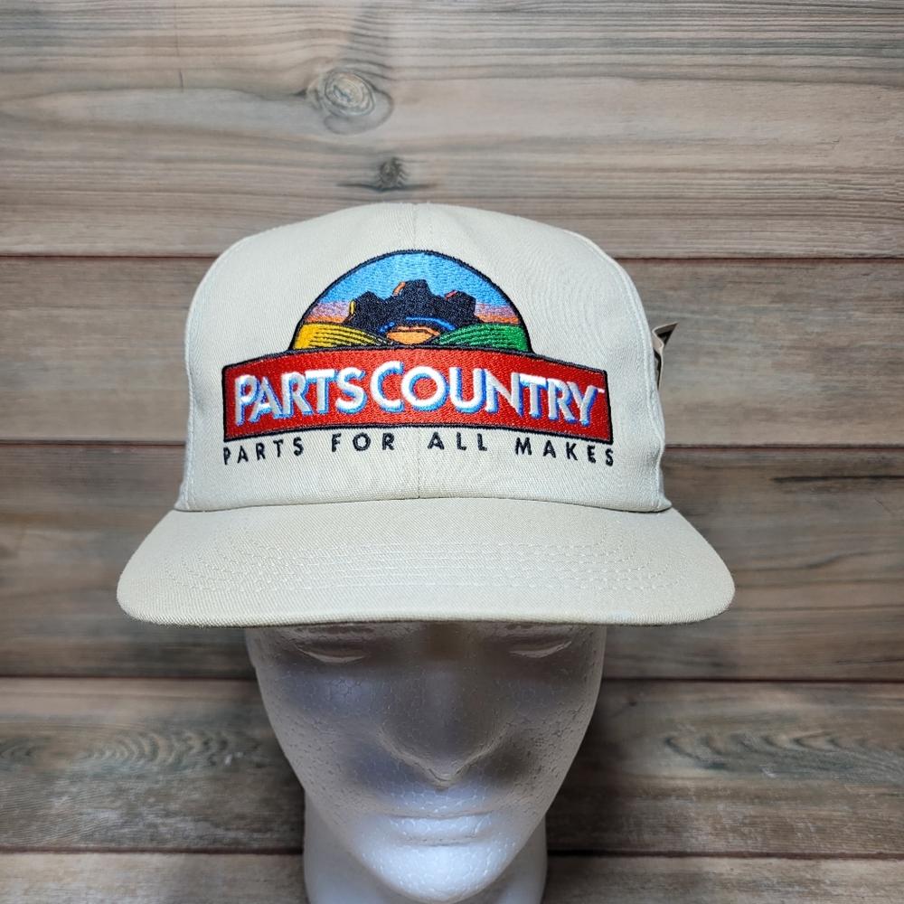 Vintage K Products John Deere Parts Country Logo Snapback Cap
